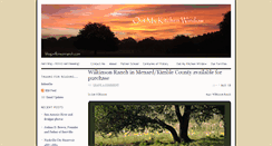 Desktop Screenshot of blog.wilkinsonranch.com